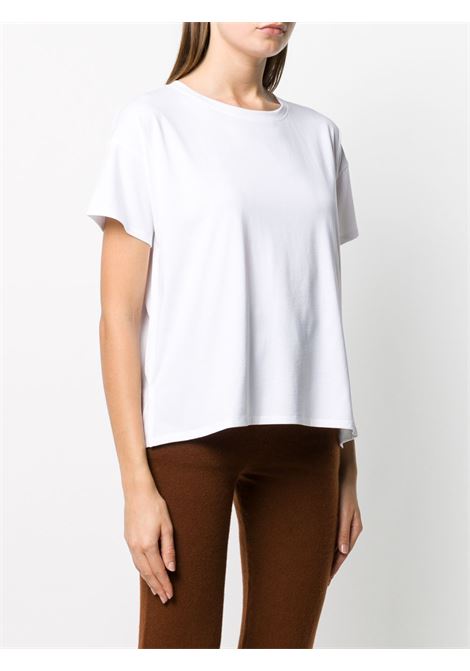 T-shirt oversize a maniche corte in bianco Loulou studio - donna LOULOU DE SAISON | BASILUZZOWHT